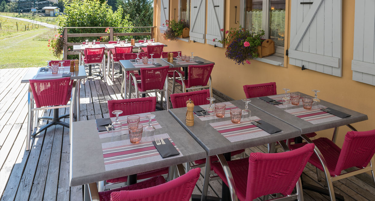 Restaurant Le Flocon - Terrasse